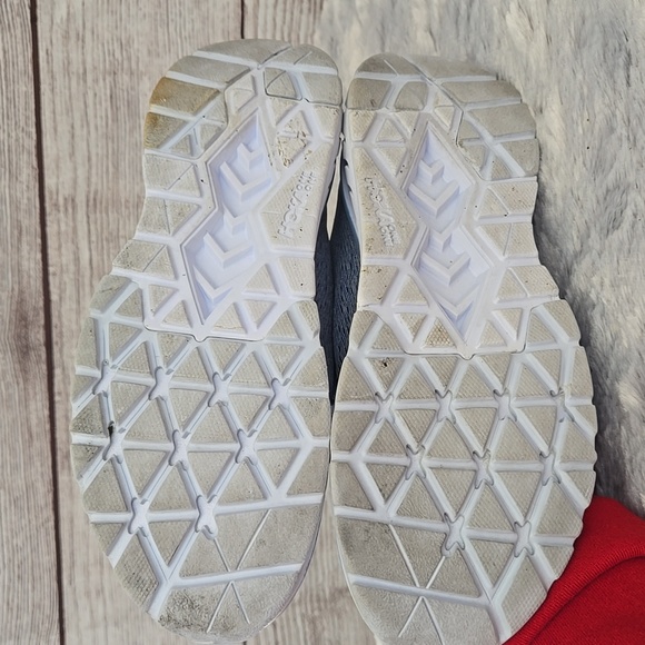 HOKA Blue/White Running Shoes, Womens Size 7.5 - Picture 8 of 9